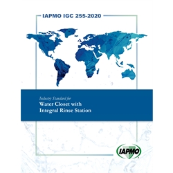 IAPMO IGC 255-2020 Water Closet with Integral Rinse Station
