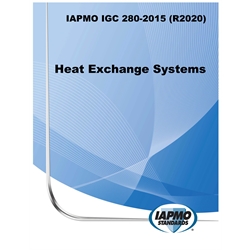 IAPMO IGC 280-2015 (R2020) Heat Exchange Systems