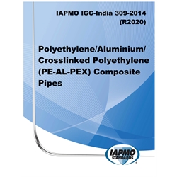 IAPMO IGC India 309-2014 (R2020) Polyethylene/Aluminium/Crosslinked Polyethylene