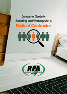 Hiring a Radiant Contractor Brochure set of (10)