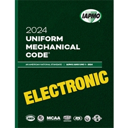 2024 Uniform Mechanical Code eBook
