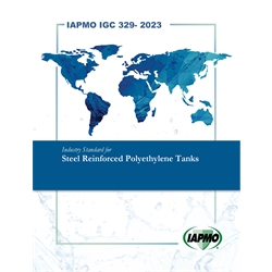 IAPMO IGC 329-2023 Steel Reinforced Polyethylene Tanks