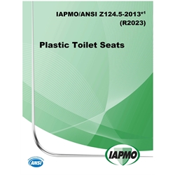 IAPMO/ANSI Z124.5-2013e1(R2023) Plastic Toilet Seats