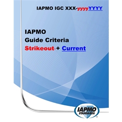 IAPMO IGC 167 (11ae1-11ae2) Strikeout + Current Edition