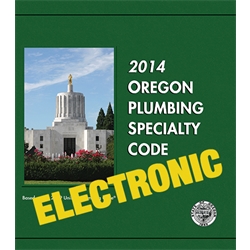 2014 Oregon State Plumbing Specialty Code eBook