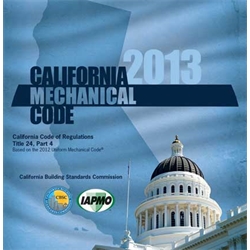 2013 California Mechanical Code on CD-Rom