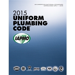 2015 Uniform Plumbing Code Soft Cover w/ Tabs