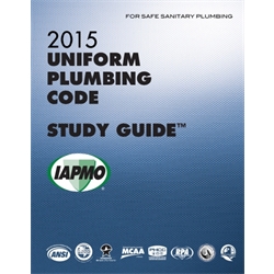 2015 Uniform Plumbing Code Study Guide w/Tabs