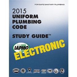 2015 Uniform Plumbing Code Study Guide eBook