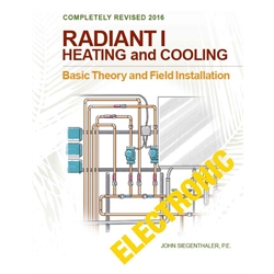 2016 Radiant I Heating & Cooling Basic Theory & Field eBook
