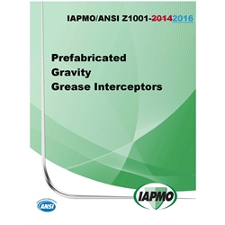 IAPMO/ANSI Z1001 (14-16) Strikeout + Current Edition