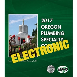 2017 Oregon Plumbing Specialty Code eBook